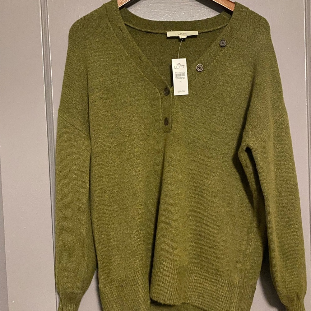 Green Loft Sweater